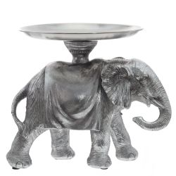 GAEM Фигурка декоративная "Слон" с подносом, L22 W16,5 H19 см