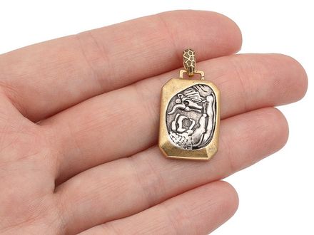 Подвеска Монета античная 24мм