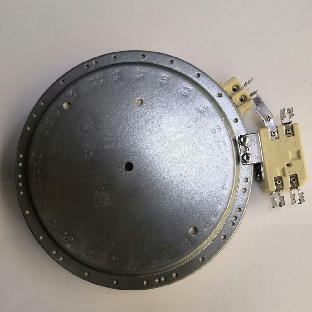 Конфорка HI-LI 1200W Indesit, Whirlpool, Bosch и др. (сдвоенные контакты)