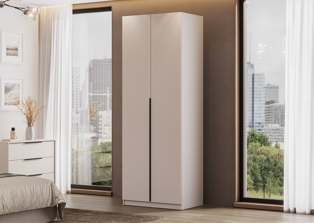 Шкаф распашной «ШК 5» Меланж 80 см