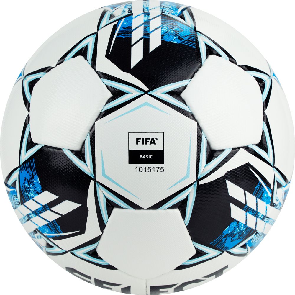 Мяч футб. SELECT Team Basic V23, 0865560002, р.5, FIFA Basic, 32 пан, гл.ПУ, руч.сш., бело-сине-гол