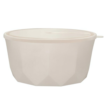 Салатник Plast Team STOCKHOLM с крышкой 3,1 л молочный туман