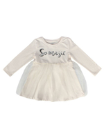 Платье детское (98, Экрю