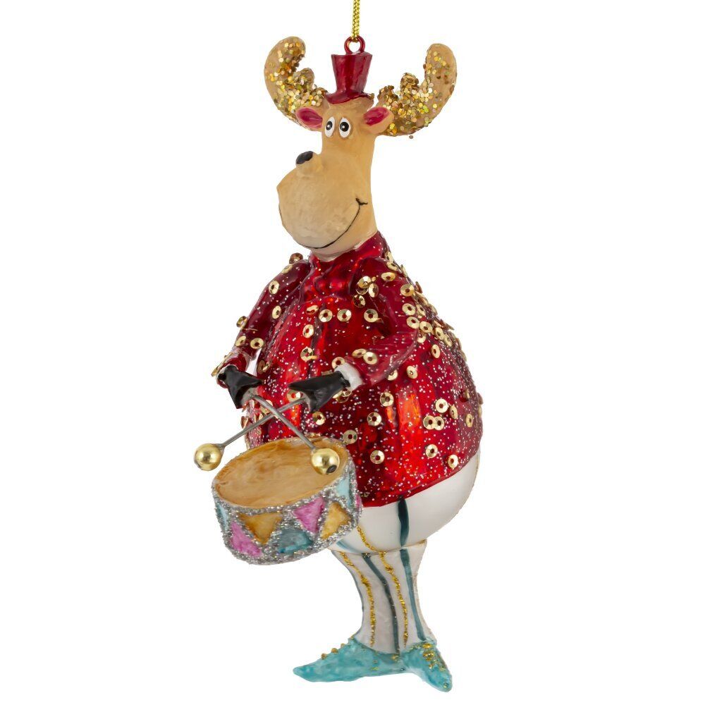GAEM Украшение новогоднее "Олень", L8 W5 H14 см