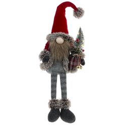 GAEM Игрушка набивная "Гном" (3xLR44), L23 W17 H75/25 см, 2в.