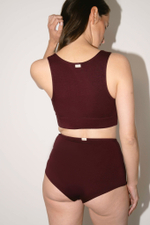 Бралетт №23 с квадратным вырезом и закрытой спиной | + цвета