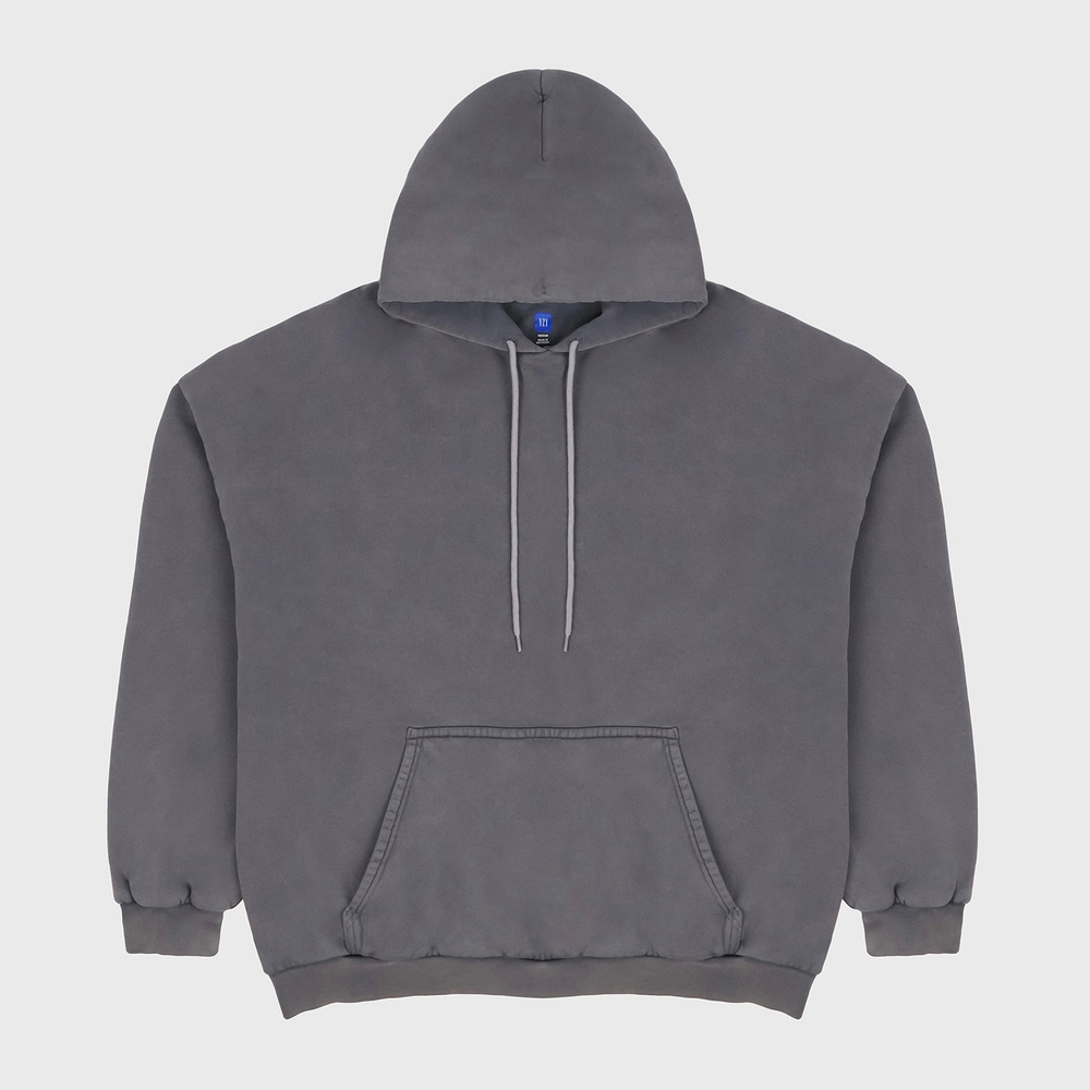 Худи Yeezy x Gap Oversized Unreleased Poetic Grey