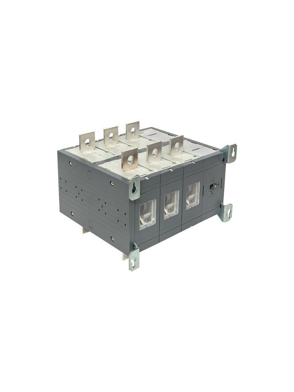Рубильник 3п 630А реверсивный без рукоятки управления TwinBlock EKF tb-s-630-3p-rev