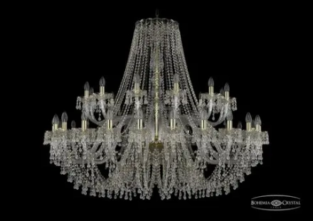 Подвесная люстра Bohemia Ivele 1410/24+12/530/G/V0300