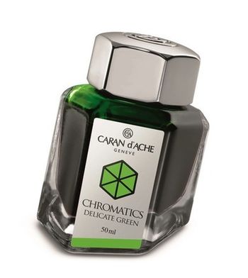 Флакон с чернилами Carandache Chromatics Delicate Green 50мл (8011.221)