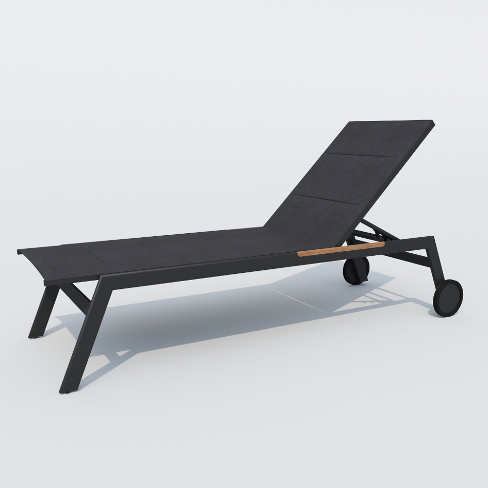 Шезлонг Ideal Patio ВИРТУ карбон