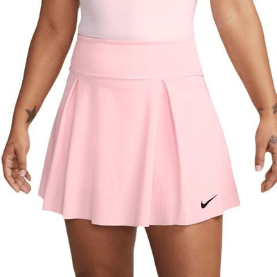 Женская Юбка теннисная Nike Court Dri-Fit Advantage Club Skirt - med soft pink/black