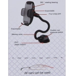 Держатель автомобильный для смартфонов, универсальный HL-062