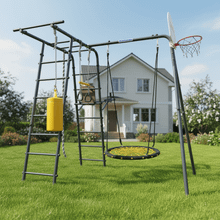 ROMANA Спорт (антрацит) (с качелями гнездо)