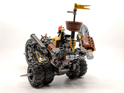 LEGO Movie 2: Хеви-метал мотоцикл Железной бороды 70834 — MetalBeard's Heavy Metal Motor Trike! — Лего Муви Фильм