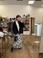 Юбка-русалка шелк по косой maxi