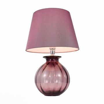 Прикроватная лампа 1*E27 SL968.604.01 пурпурный/пурпурный Calma ST-Luce