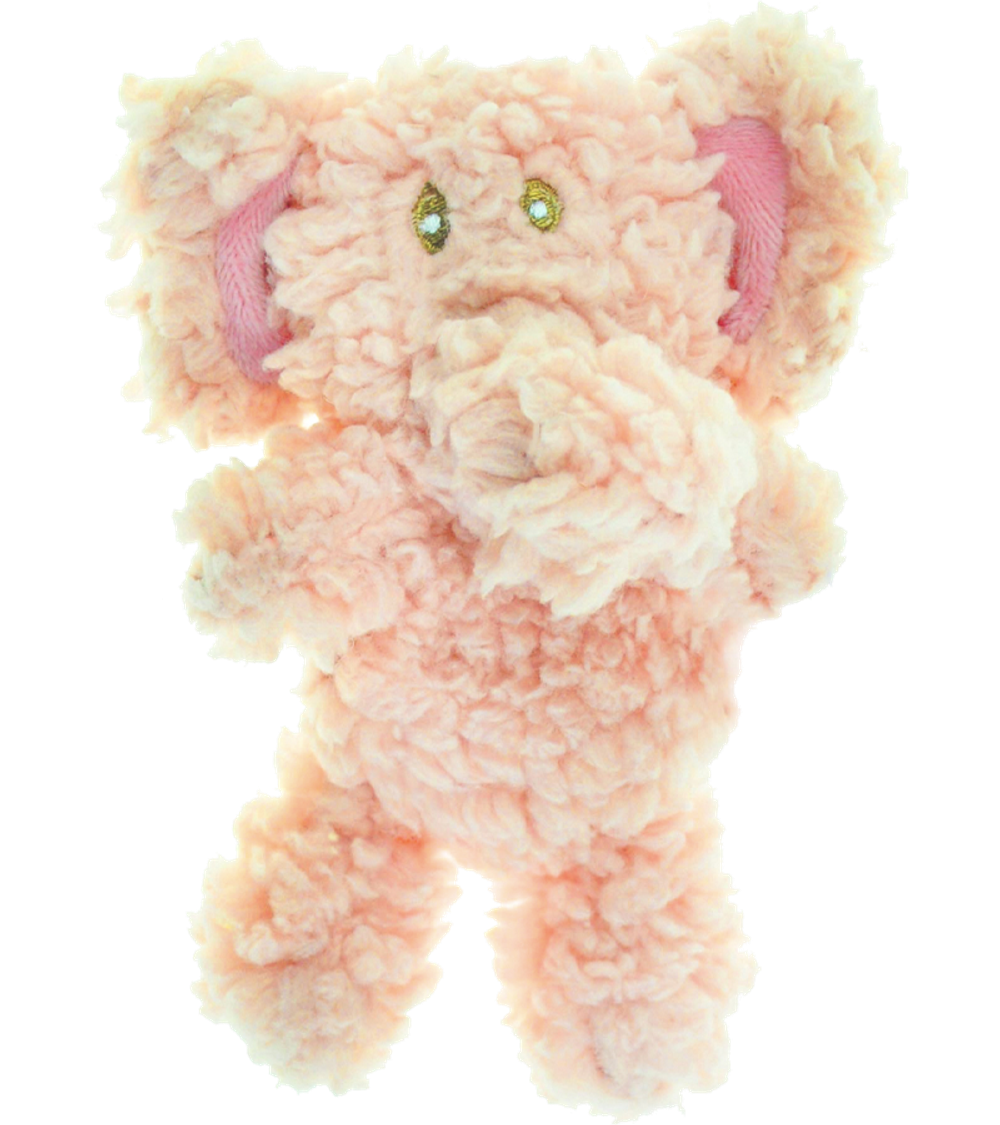 AromaDog Игрушка для собак Big Head Слон 6см. розовый