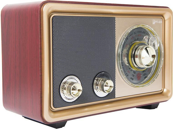 Сигнал БЗРП РП-324 УКВ 64-108МГц СВ КВ бат. 2*R20 220V USB/microSD/AUX лупа Радиоприемник