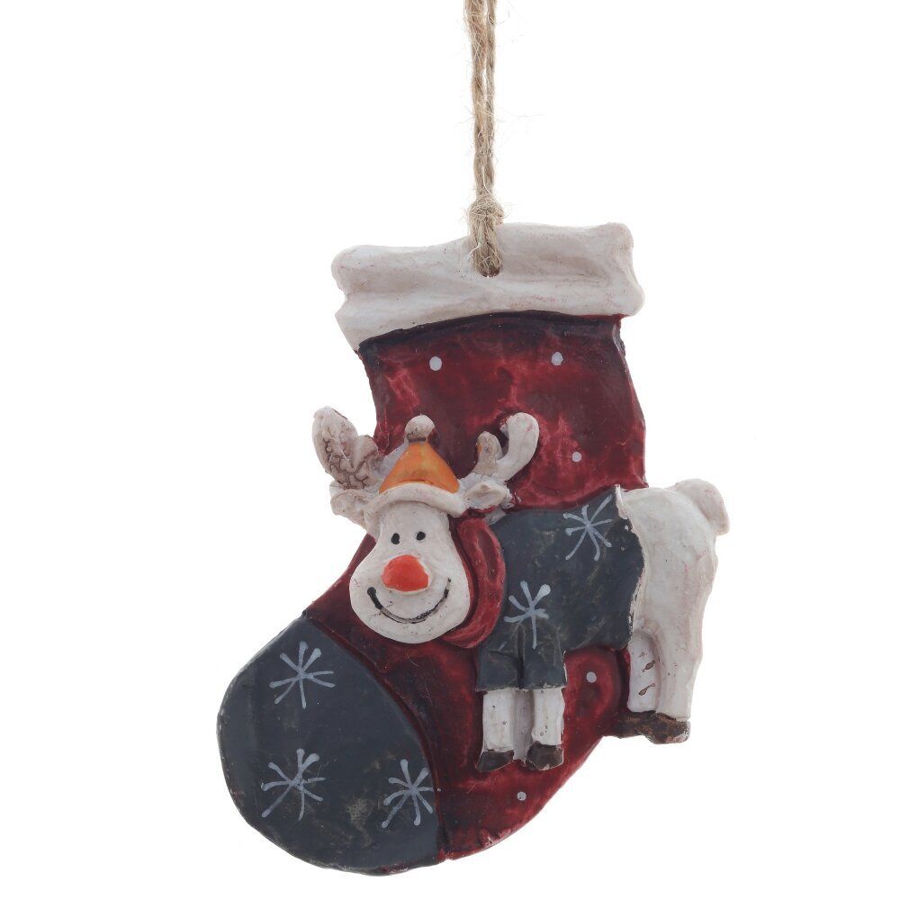 GAEM Набор из 72 шт Украшение новогоднее ассорти на подставке "Ёлка, L30 W14 H48 см