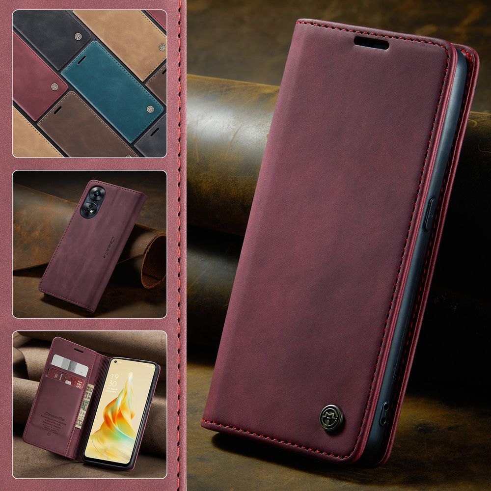 Чехол-книжка CaseMe Matte OPPO Reno 8T