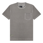 TSHRT Military Pocket GMD Vintage Effect Light Grey