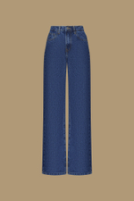 Джинсы женские прямые STRAIGHT dark blue / Miracle Apparel