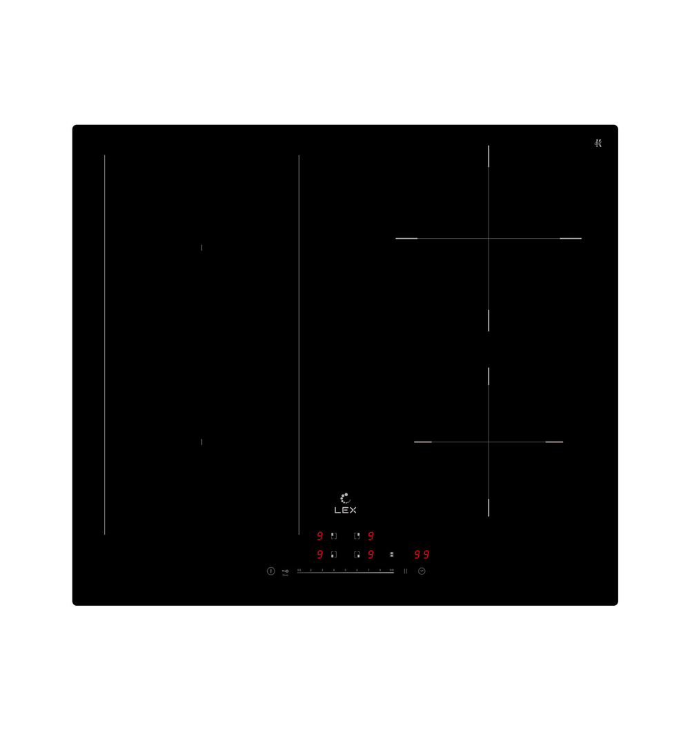 Варочная поверхность Lex EVI 641A BL