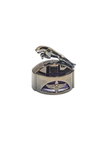 Ароматизатор для автомобиля на торпеду "Ягуар" серебристый. Запах Пойзон, 45 мл