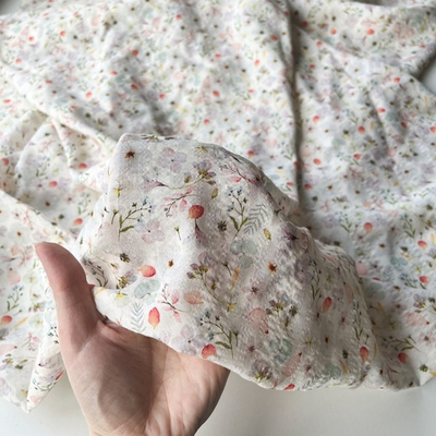 Батист Весенние цветы