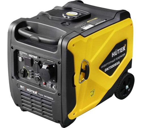 Инверторный генератор Huter DN7500SXA -электростартер 64/10/10