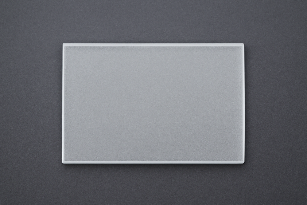 Стекло для микропрепаратов (матовое, без лунки) 70×95×4 мм, МиниЛаб