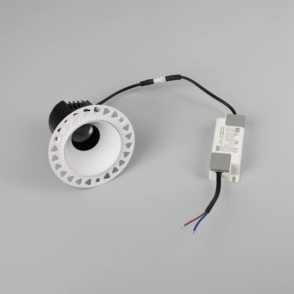 Светильник MS-ARADO-TRIMLESS-R75-12W Warm3000 (WH-WH, 24 deg, 230V) (Arlight, IP20 Металл, 5 лет) 058773