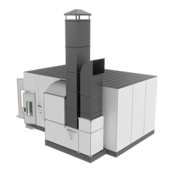 WDK-210ER Окрасочно-сушильная камера на эл. ТЭНах, 60 кВт