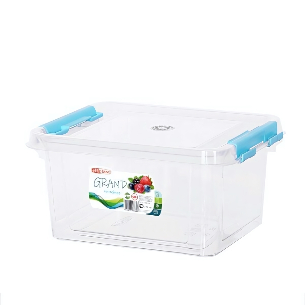 Контейнер "Grand" прямоугольный 1,5 л 187*144*93 цвет в ассортименте