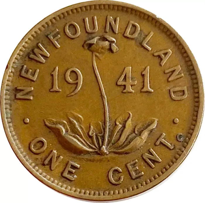 1 цент 1941 Ньюфаундленд
