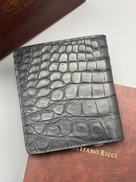 Кошелёк из кожи крокодила Stefano Ricci