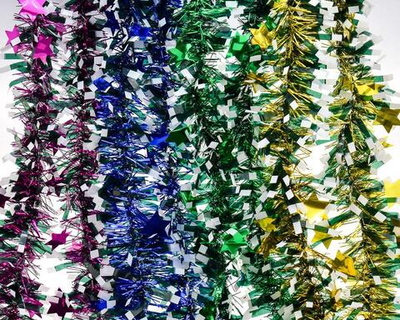 Мишура 2м*9см 5 слоев D-4051