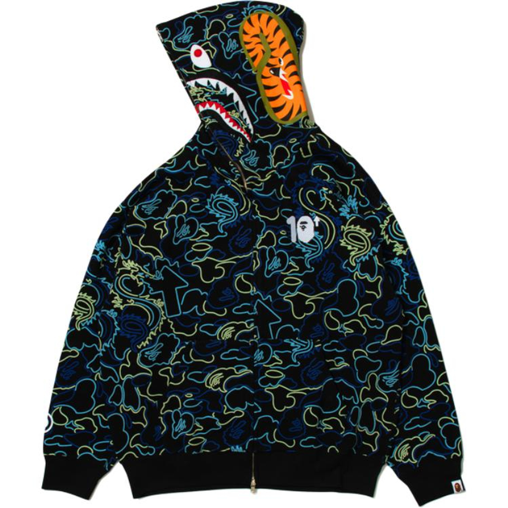 A Bathing Ape Bathing Ape X 88rising Collaboration Свитшот синий
