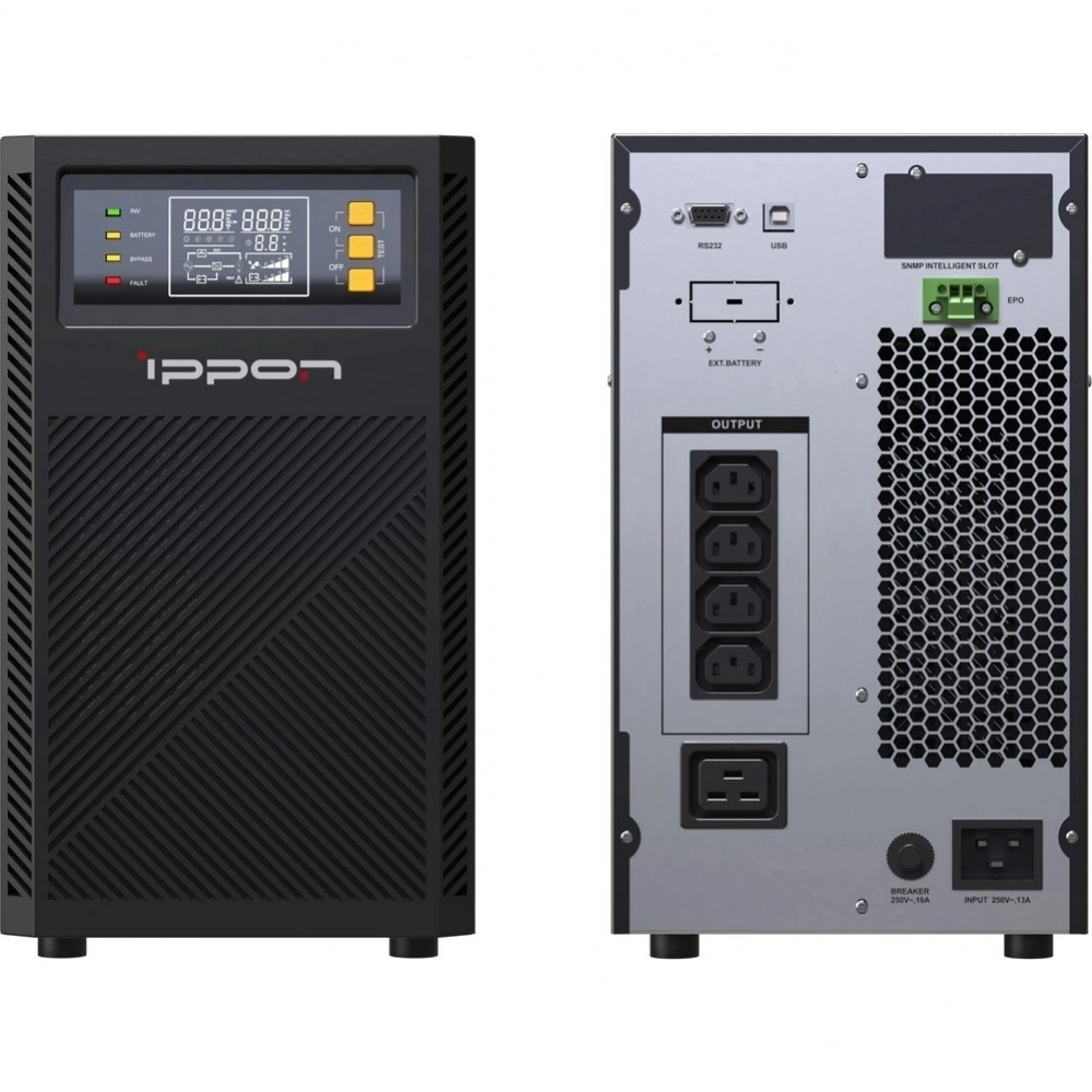 Источник бесперебойного питания Ippon Innova TA 2000 2000Вт 2000ВА черный