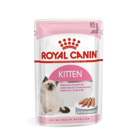 ВЛАЖНЫЙ КОРМ KITTEN IN LOAF 12X85G