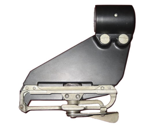 Боковой быстросъемный кронштейн для прицела ПУ на Сайга, Вепрь, Тигр, СКС. Завод НПЗ г. Новосибирск