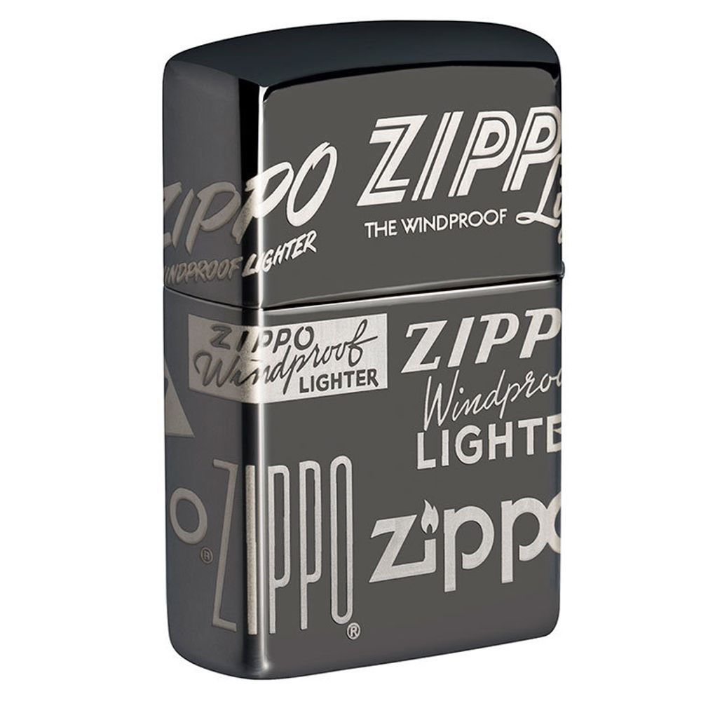 Зажигалка ZIPPO Classic Black Ice® (49051)