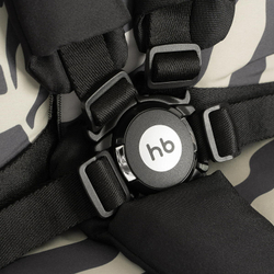 Детская прогулочная коляска Happy Baby Lynn black & flora