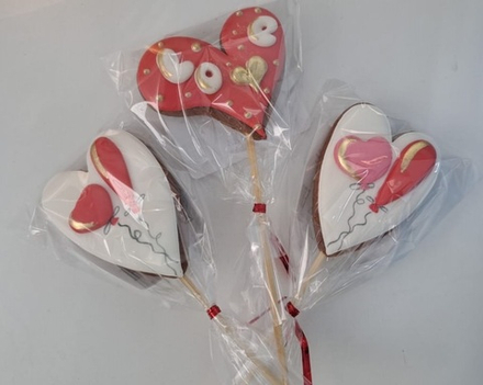 Пряник медово-имбирный Сердце 45 гр