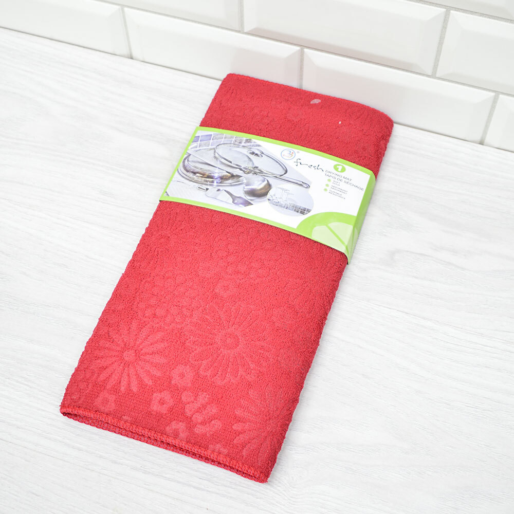 Коврик для сушки посуды 38*50см, полиэстер, микс NNKS3