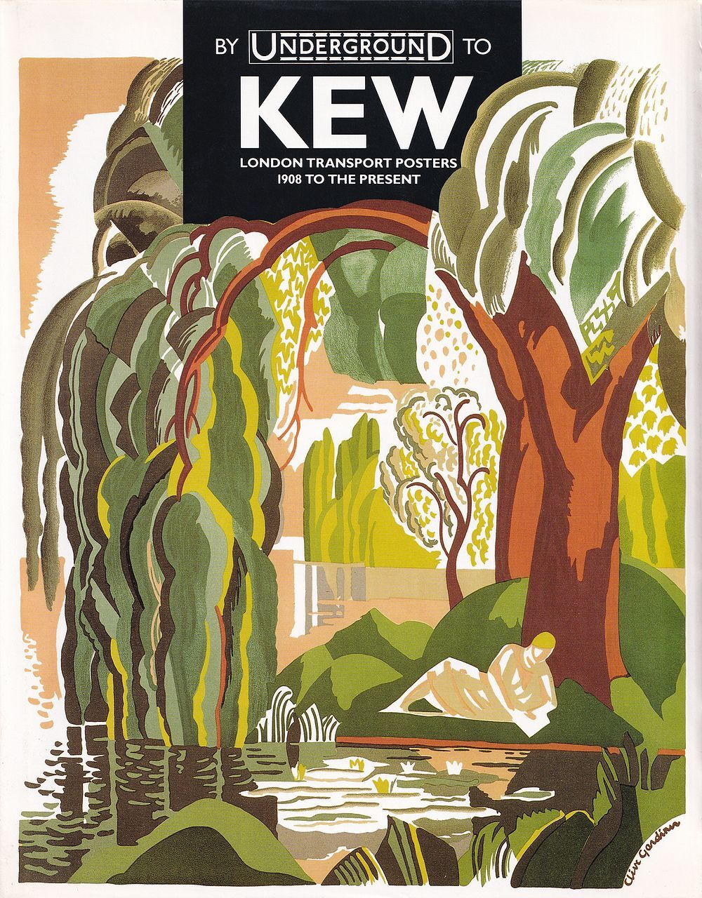На метро в лондонский королевский ботанический сад: Лондонские транспортные плакаты с 1908 года по настоящее время