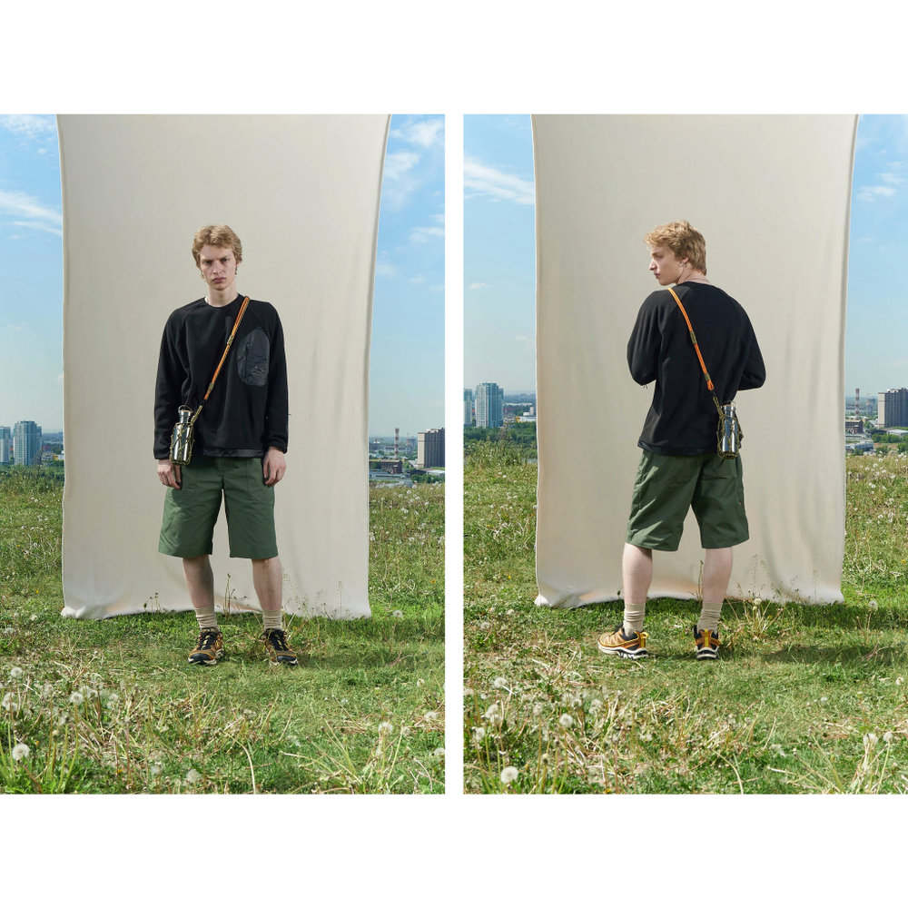 Свитшот Called a Garment Utilitarian "Black"