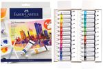 Акварель художественная Faber-Castell "Watercolours", 24цв., 9мл, туба, картон. упаковка