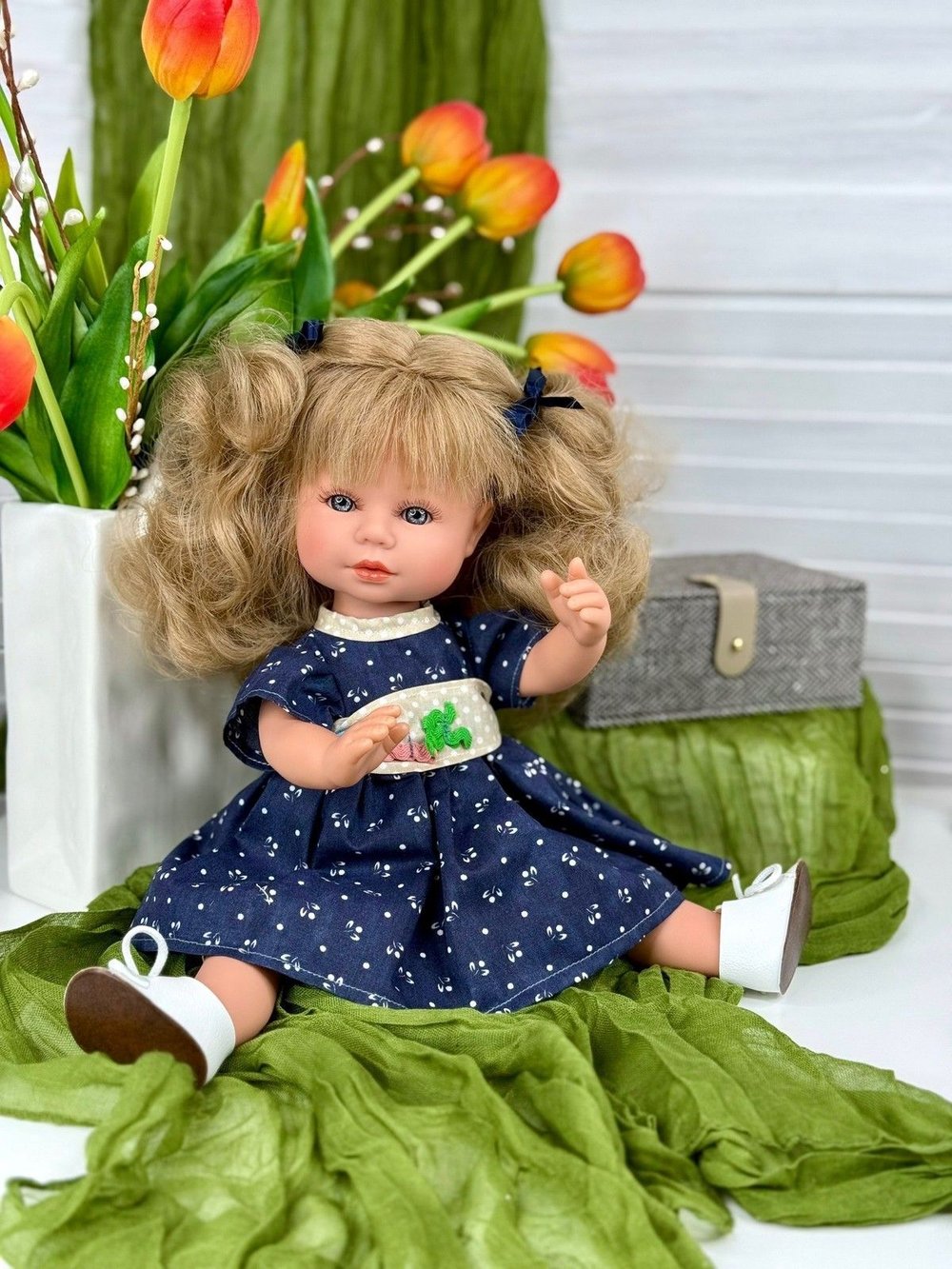 Кукла D Nenes виниловая 34см Xavi (022091A1)